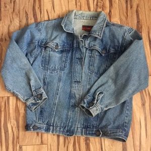VINTAGE Geoffrey Hunter Petites Denim Jean Jacket